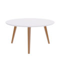 Small scandinavian style white coffee table
