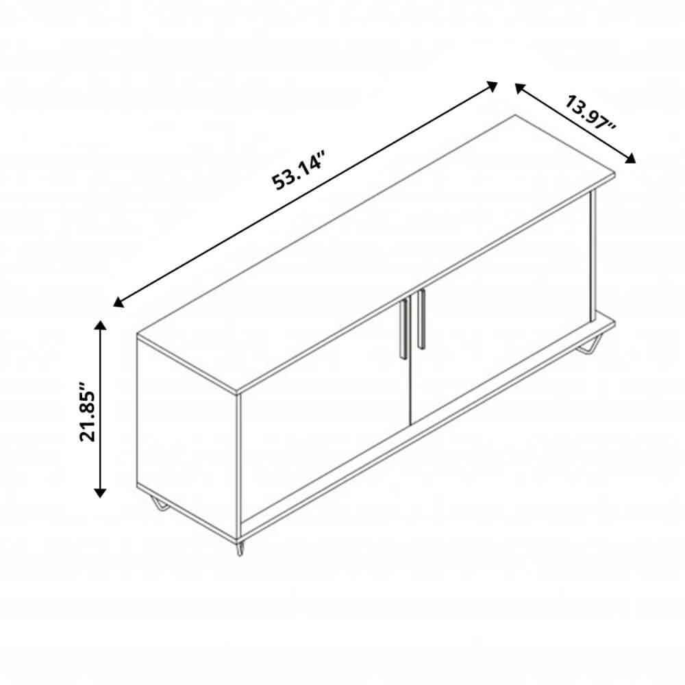 TV stand dimensions - inches
