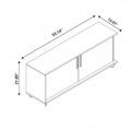 TV stand dimensions - inches