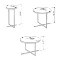 Sabina Table Set Dimensions