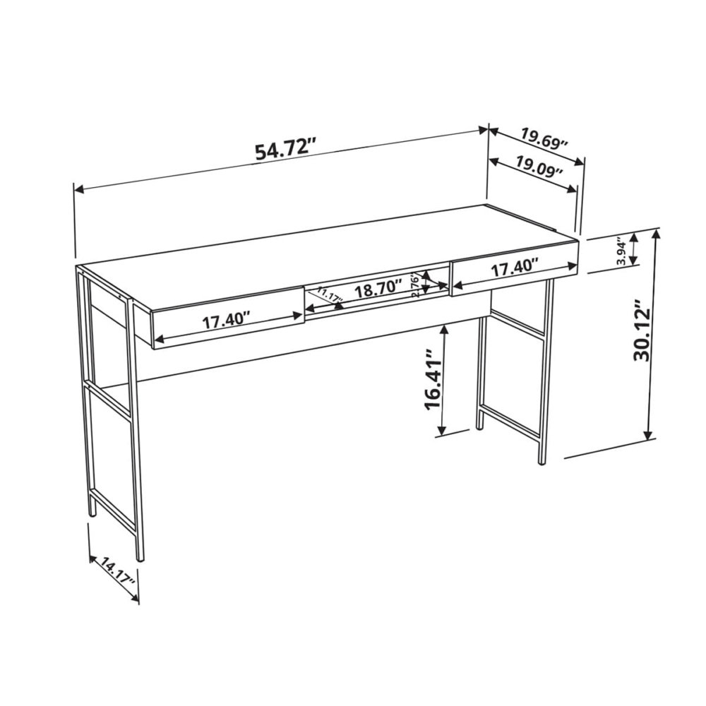 Industrial Desk Dimensions