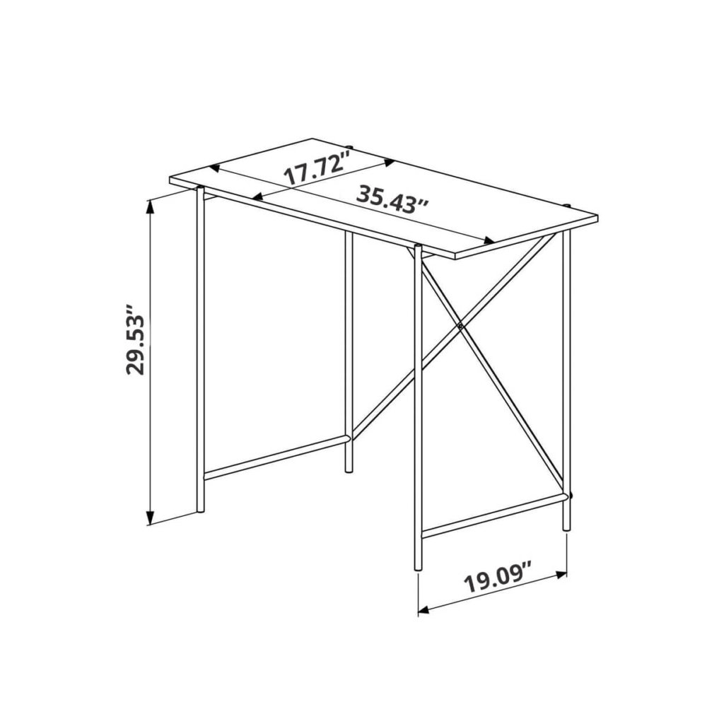 Small industrial style desk - inches